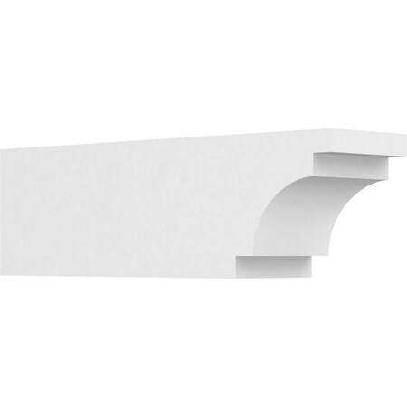 Ekena Millwork Standard Mediterranean Architectural Grade PVC Rafter Tail, 5"W X 6"H X 20"L RFTP05X06X20MED
